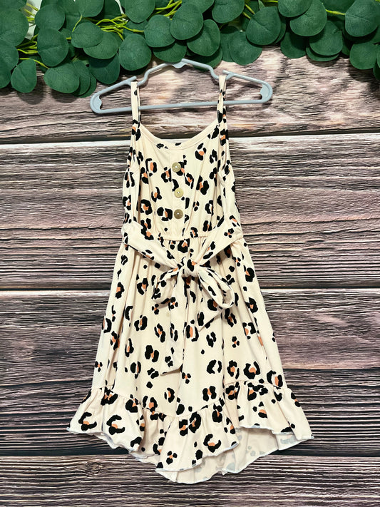 Leopard Ruffle Jumpsuit