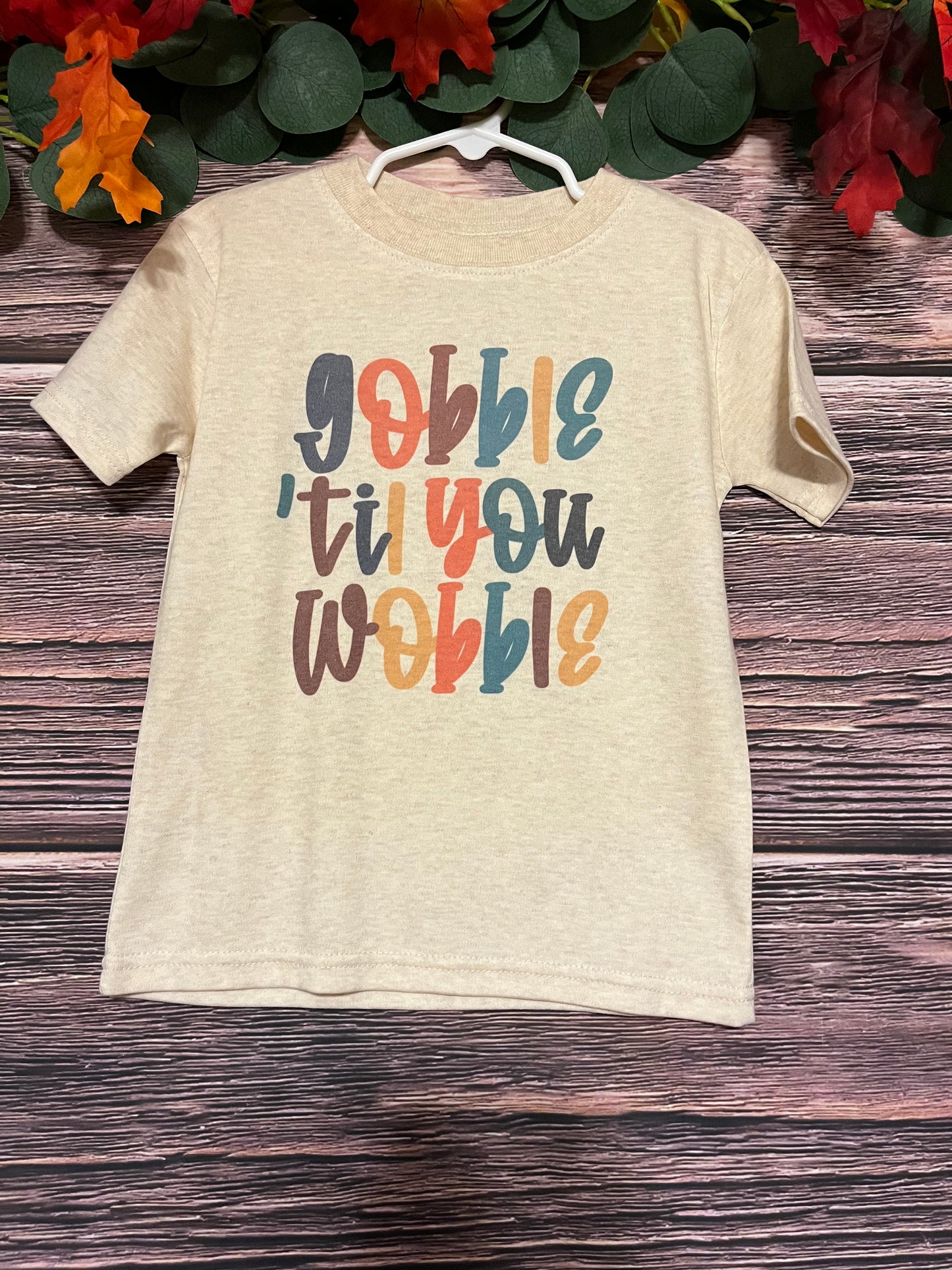 Oatmeal Gobble til you Wobble Tee