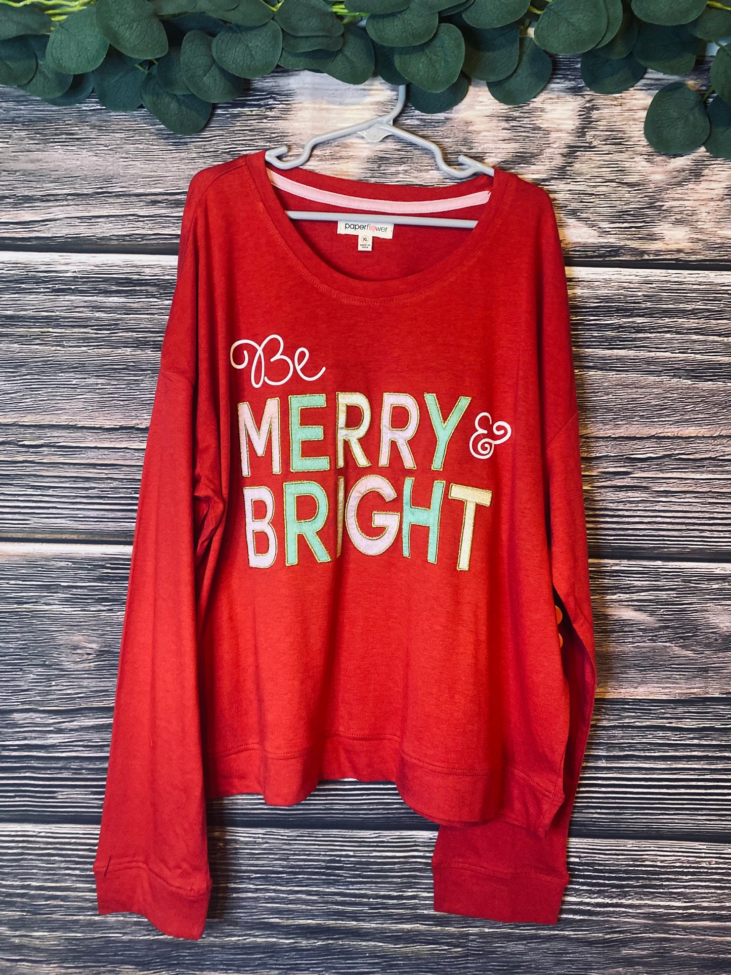 Merry & Bright Long Sleeve Shirt