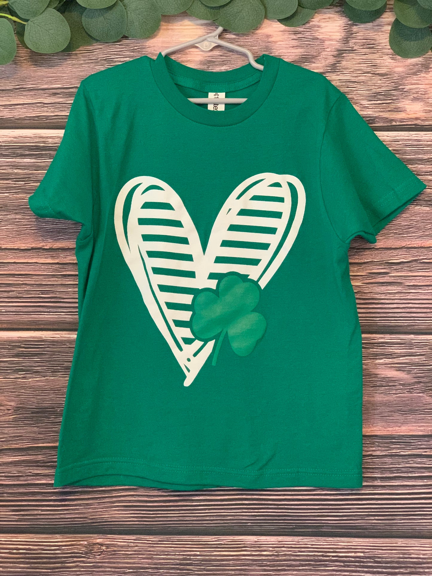 Green Heart Shamrock T-Shirt