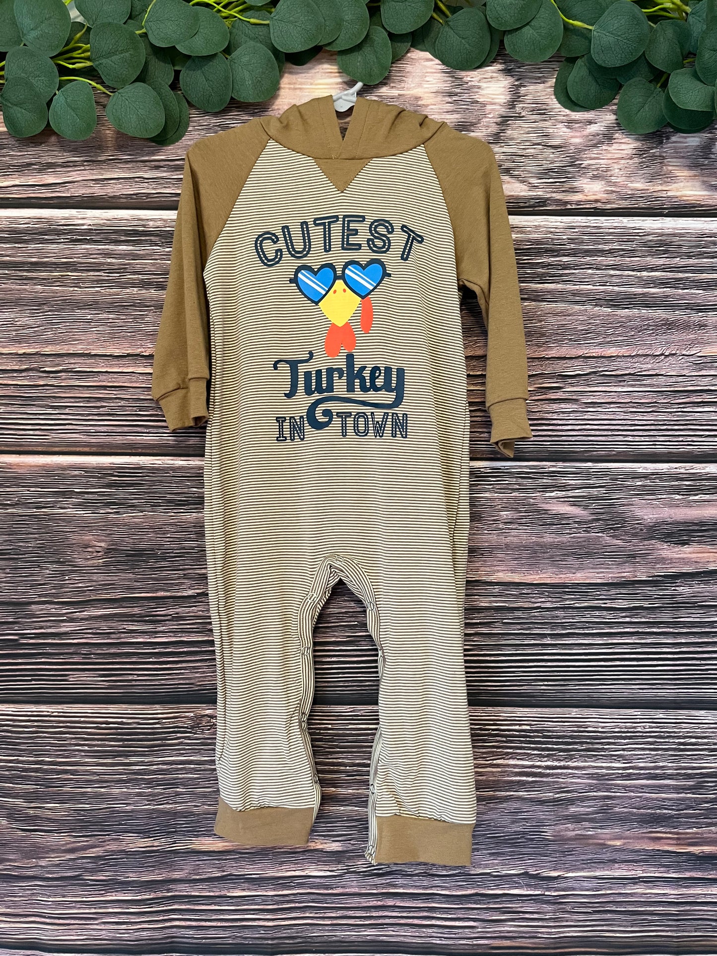 Cutest Turkey in Town Romper