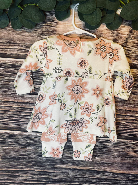 Infant Girl Flower Outfit