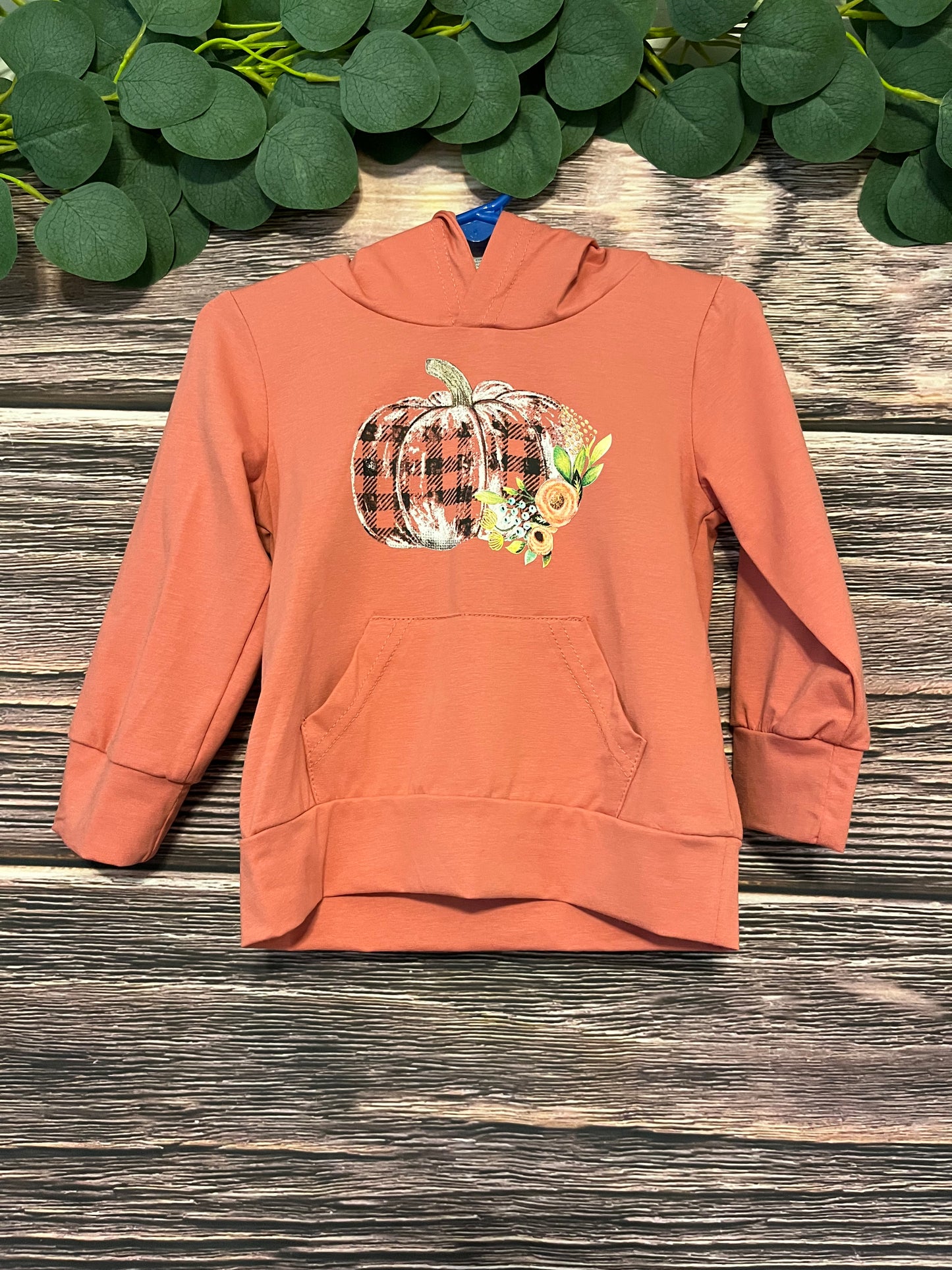 Coral Pumpkin Hoodie