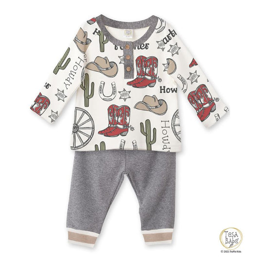 Infant Boy Howdy Outfit