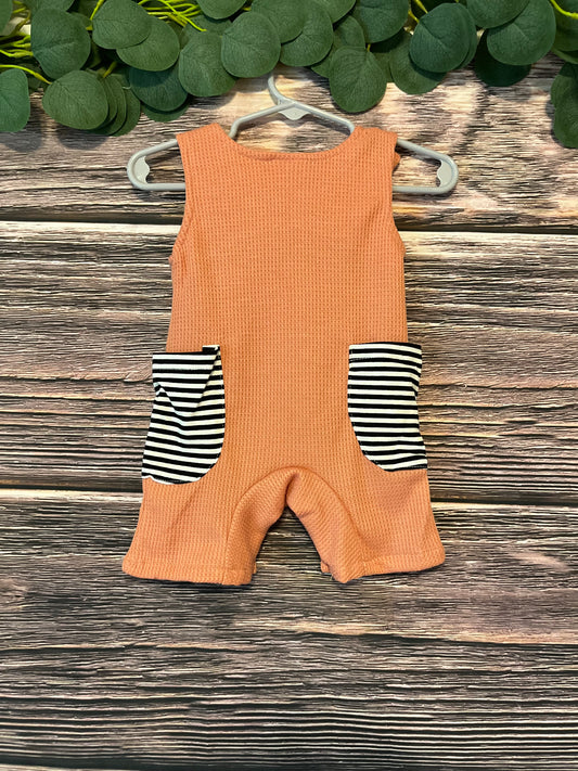 Mauve Infant Tank Romper