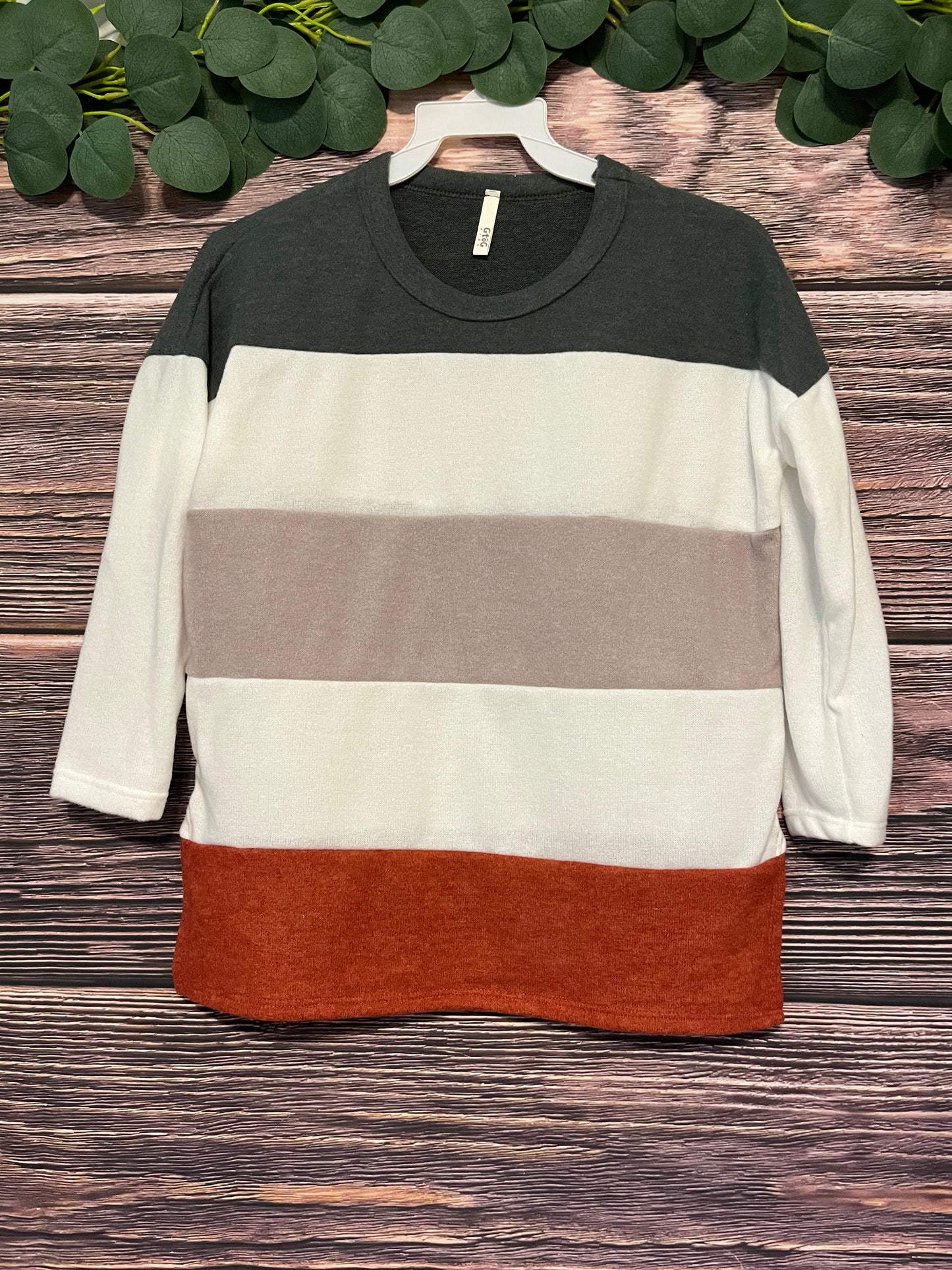 Color Block Sweater