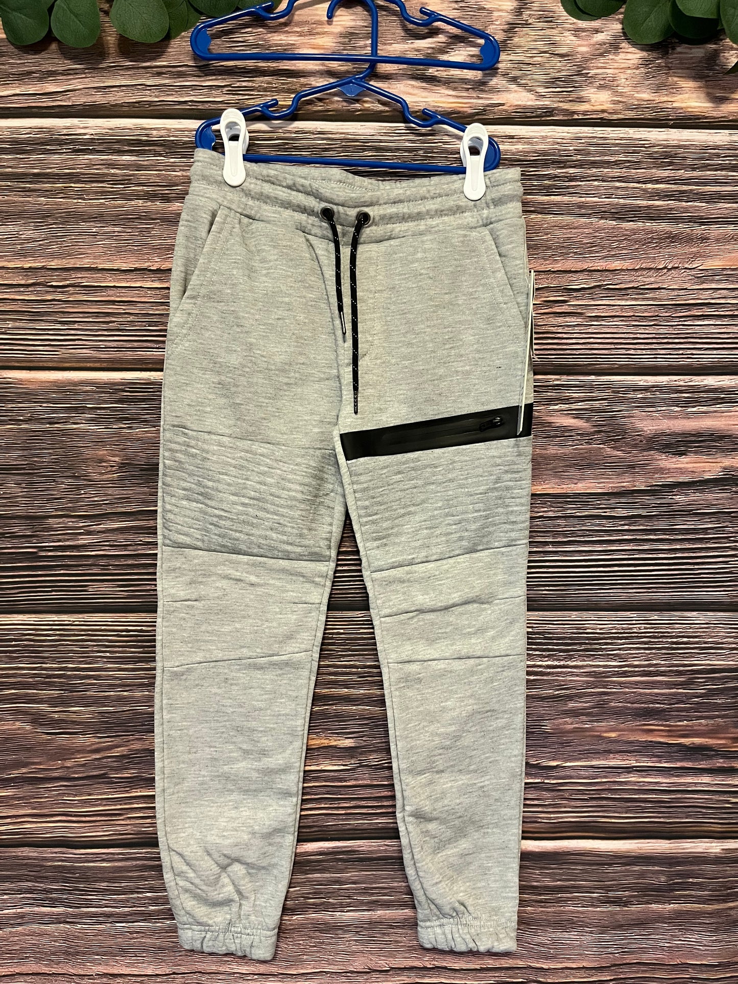 Grey Motto Joggers